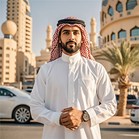 Saudi Arabian customer Mohammed (Mohammed) from Saudi (Saudi Arabia male) Arab