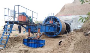 Hydraulic Needle Beam Full Circle Trolley