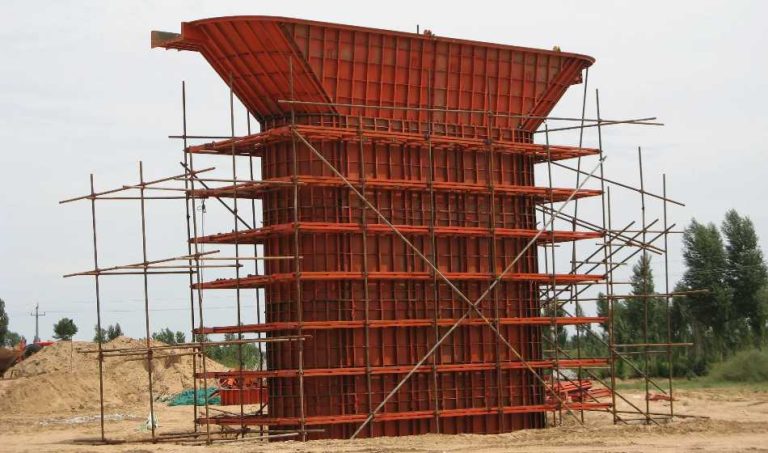 Pier Formwork for railway bridge-Gowe