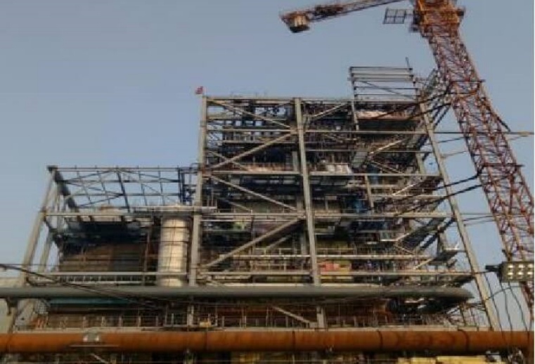 Lifting structure for slab girder 2_application