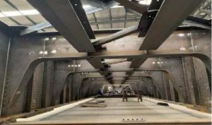 Steel frame panel multifunctional bridge_gowe