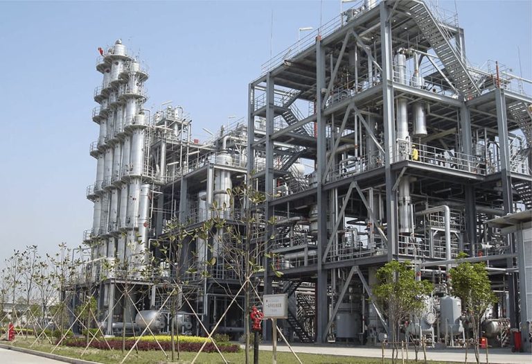 Steel structure for petrochemical industry