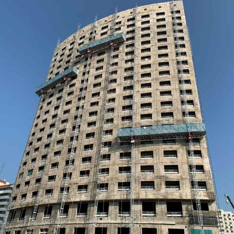 GOWE Electric Mast Climbing Work Platform_2